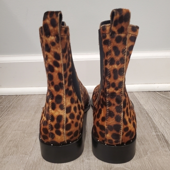 NEW Rebecca Minkoff Sabeen Too Leopard Print Boot - Picture 3 of 7